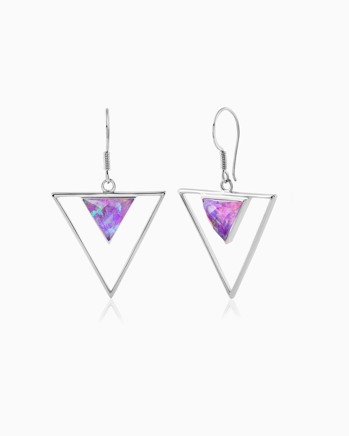 Trinity Lavender Danglers