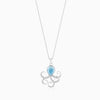 Aqua Whisper Octopus Pendant