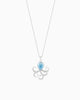 Aqua Whisper Octopus Pendant