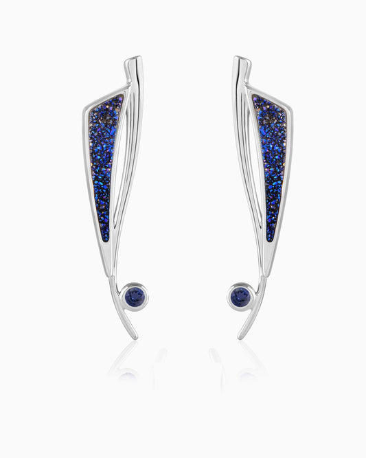 Twinkle core Frost Drusy Earrings