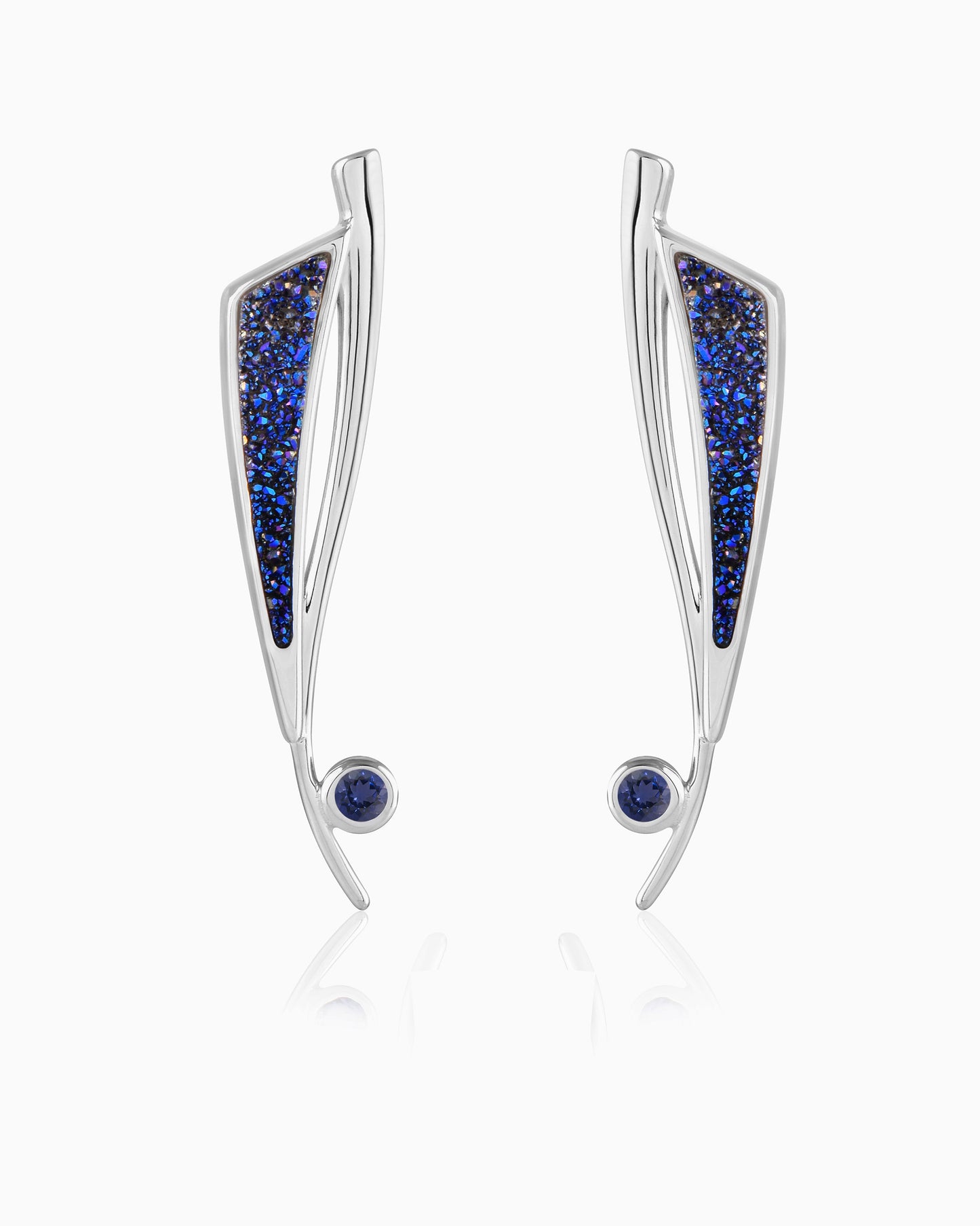Twinkle core Frost Drusy Earrings