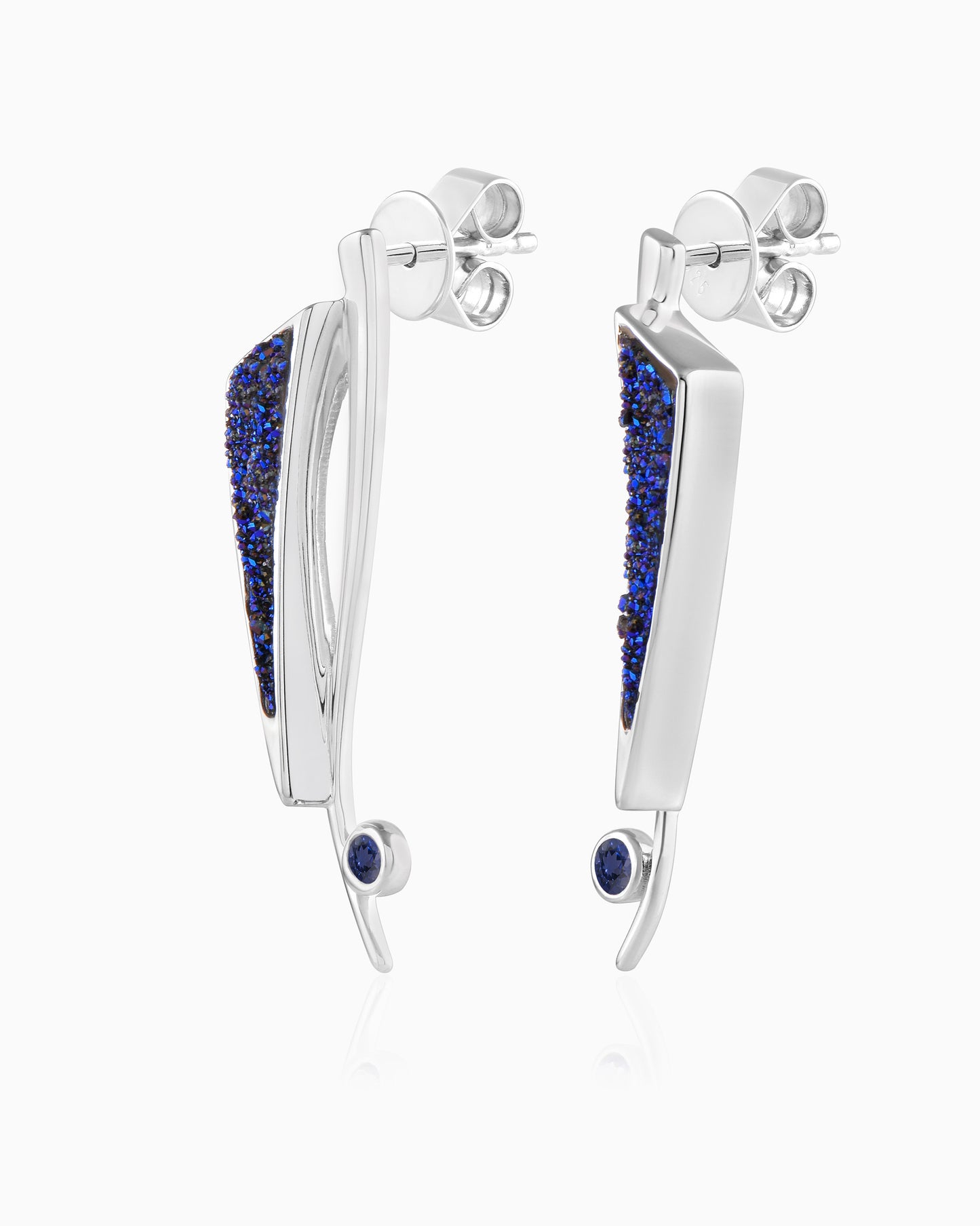 Twinkle core Frost Drusy Earrings