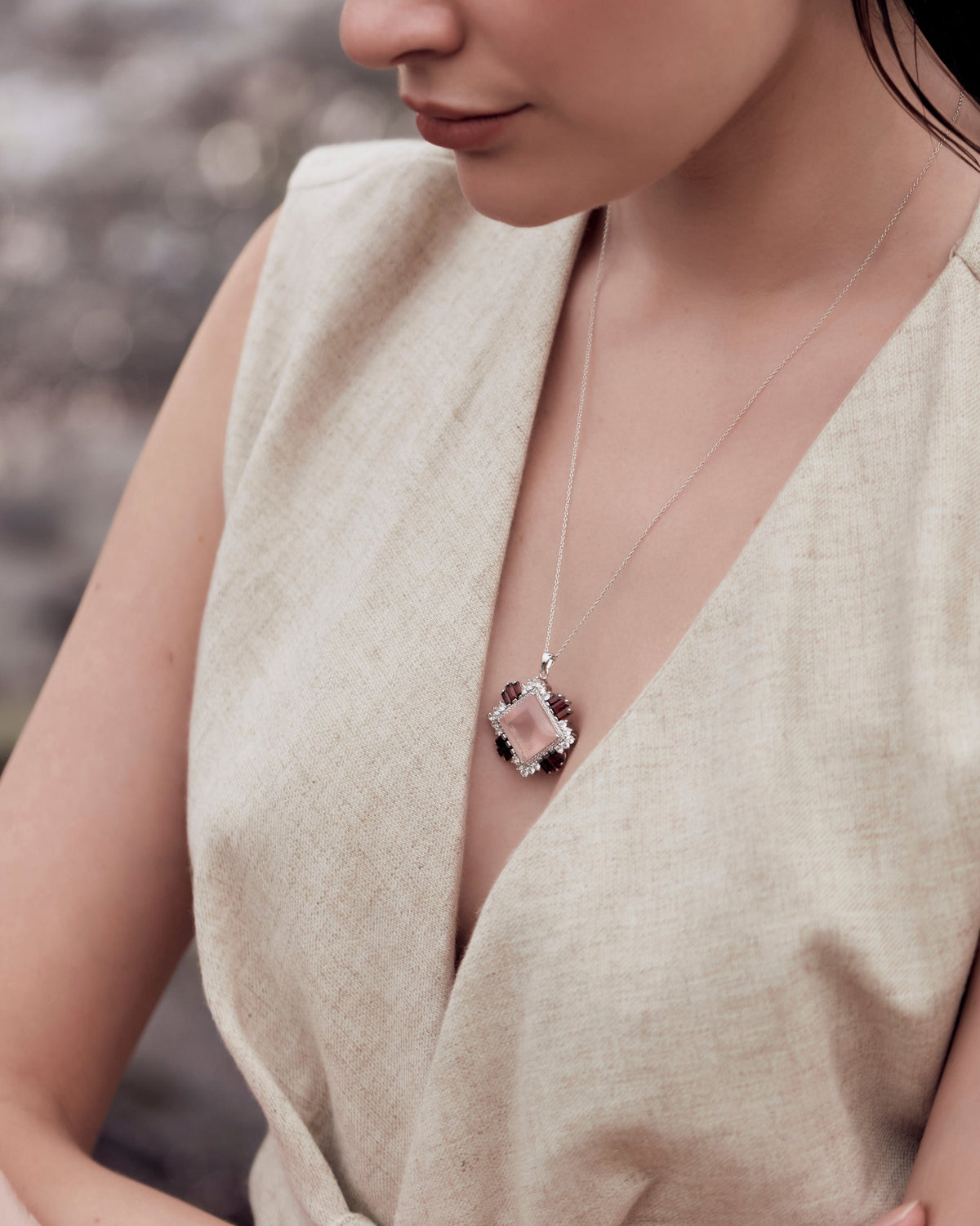 Roseheart Pendant