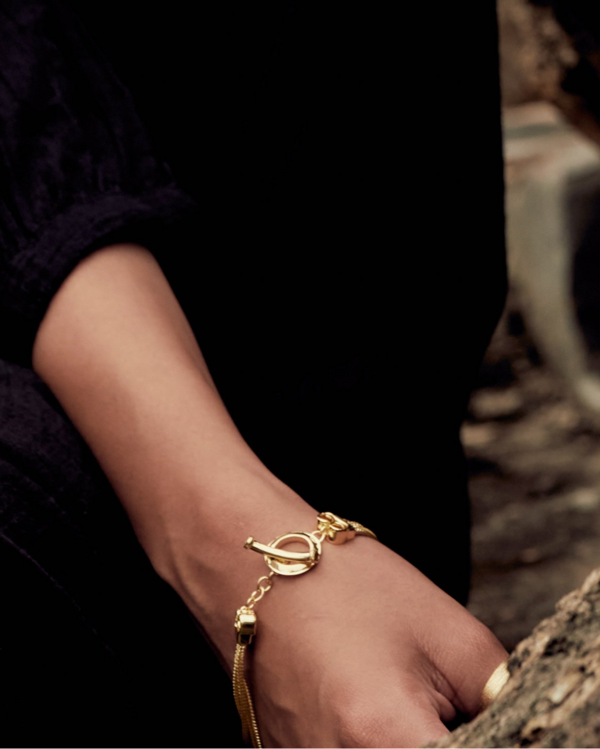 The Solaro Chain Bracelet – Gold Edition