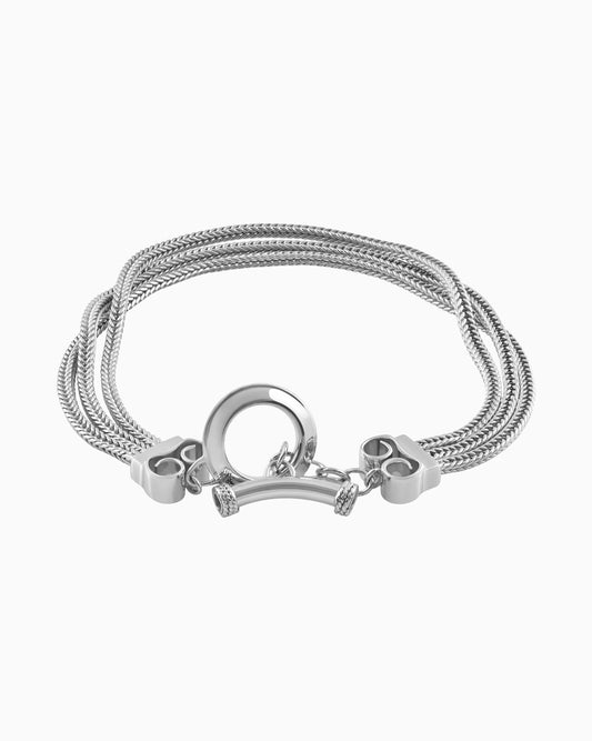 The Solaro Chain Bracelet – Silver Edition