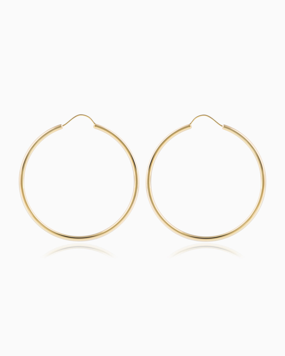 Large Gold Hoop Earrings