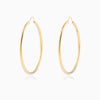 Large Gold Hoop Earrings