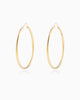 Large Gold Hoop Earrings