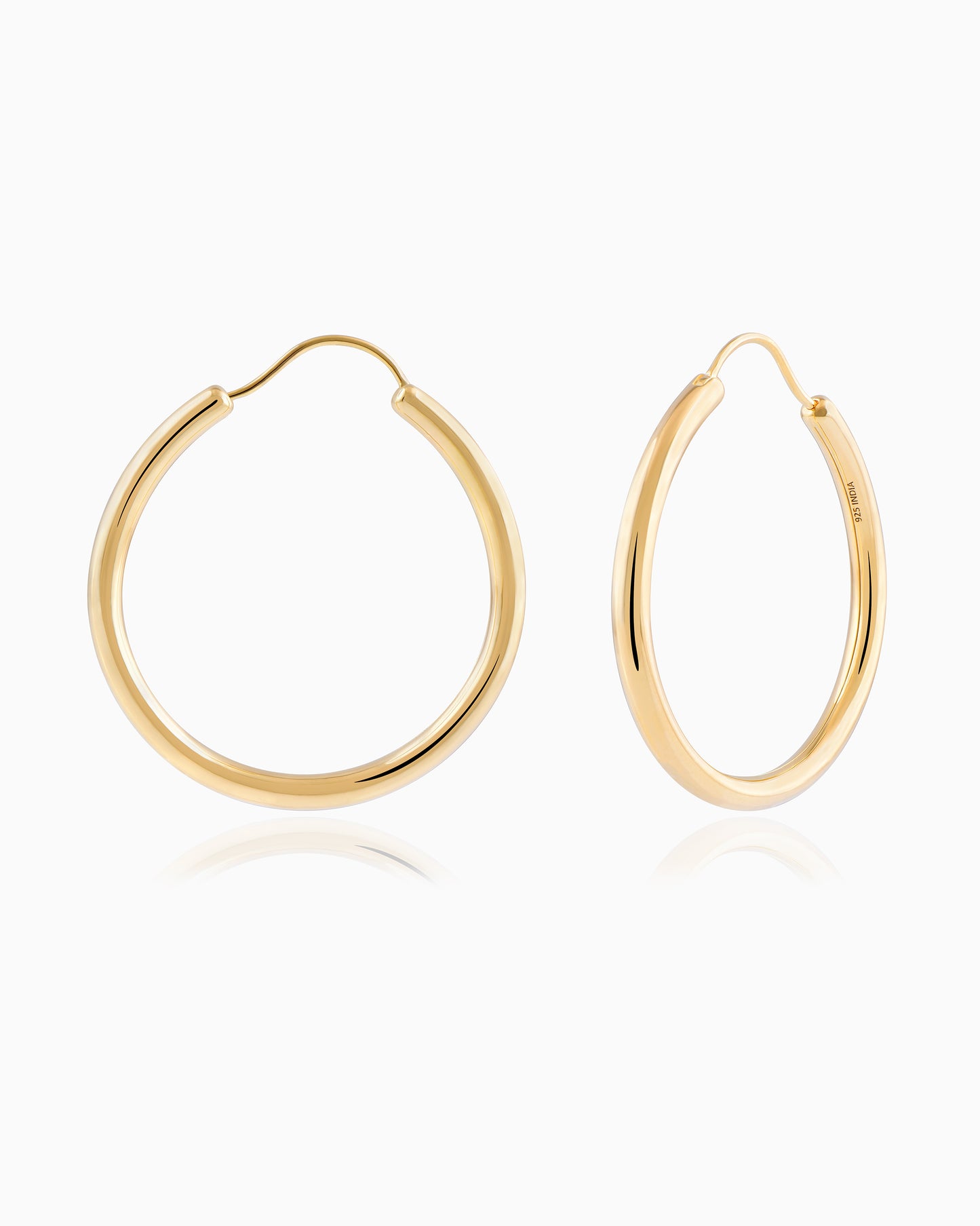 Small Hoop Gold Earrings