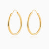 Small Hoop Gold Earrings