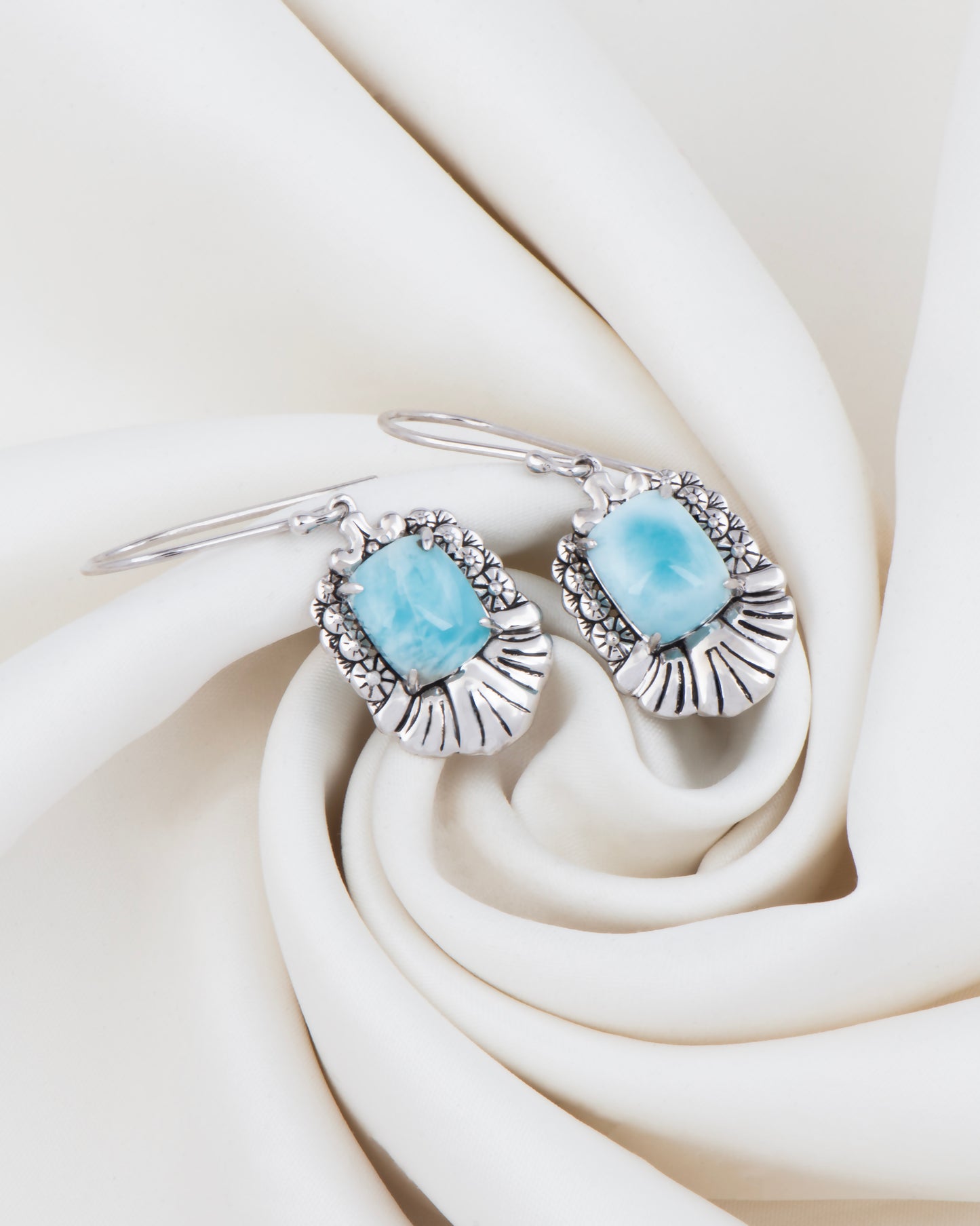 Tideheart Larimar Earrings