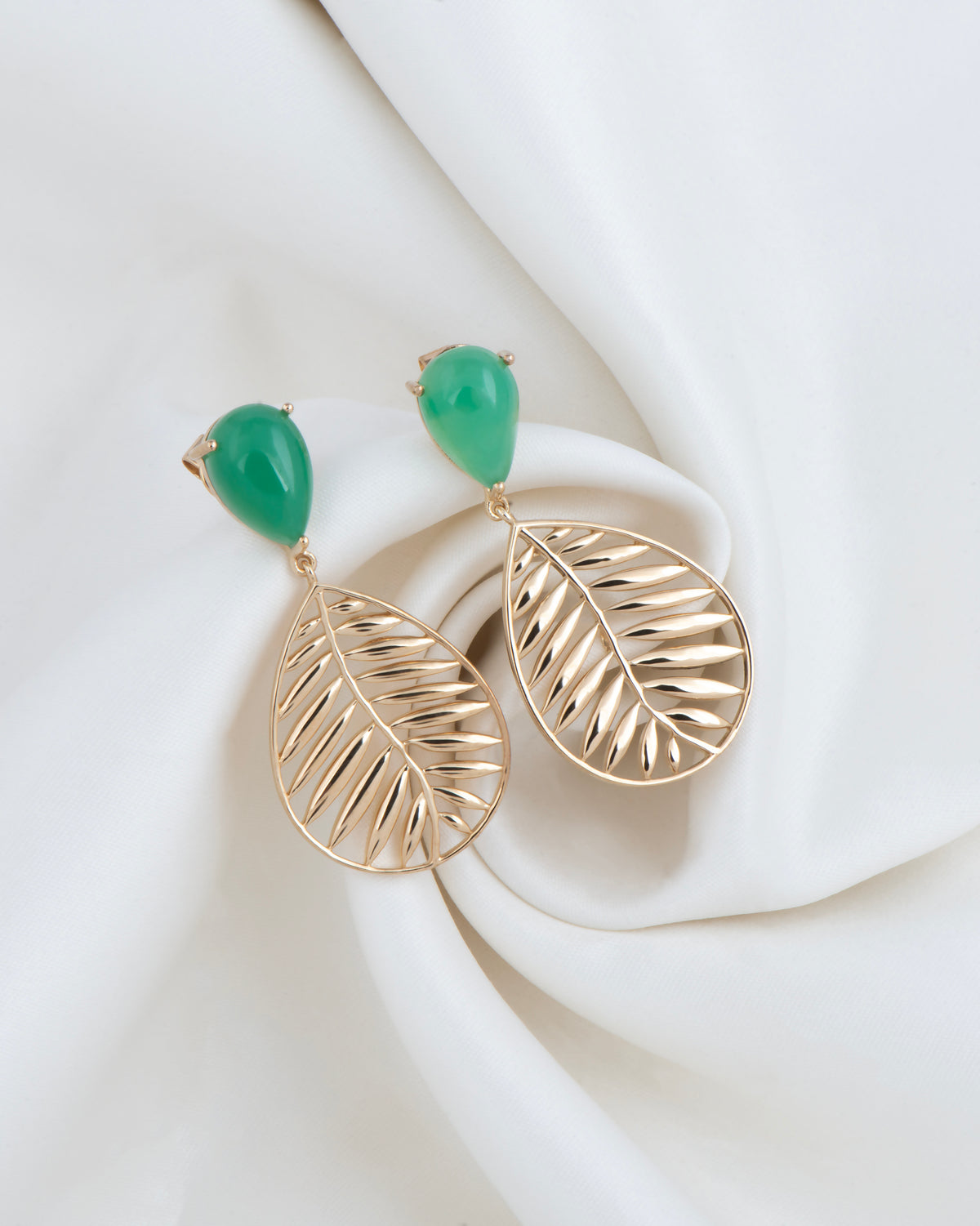 Palm Earrings of Light