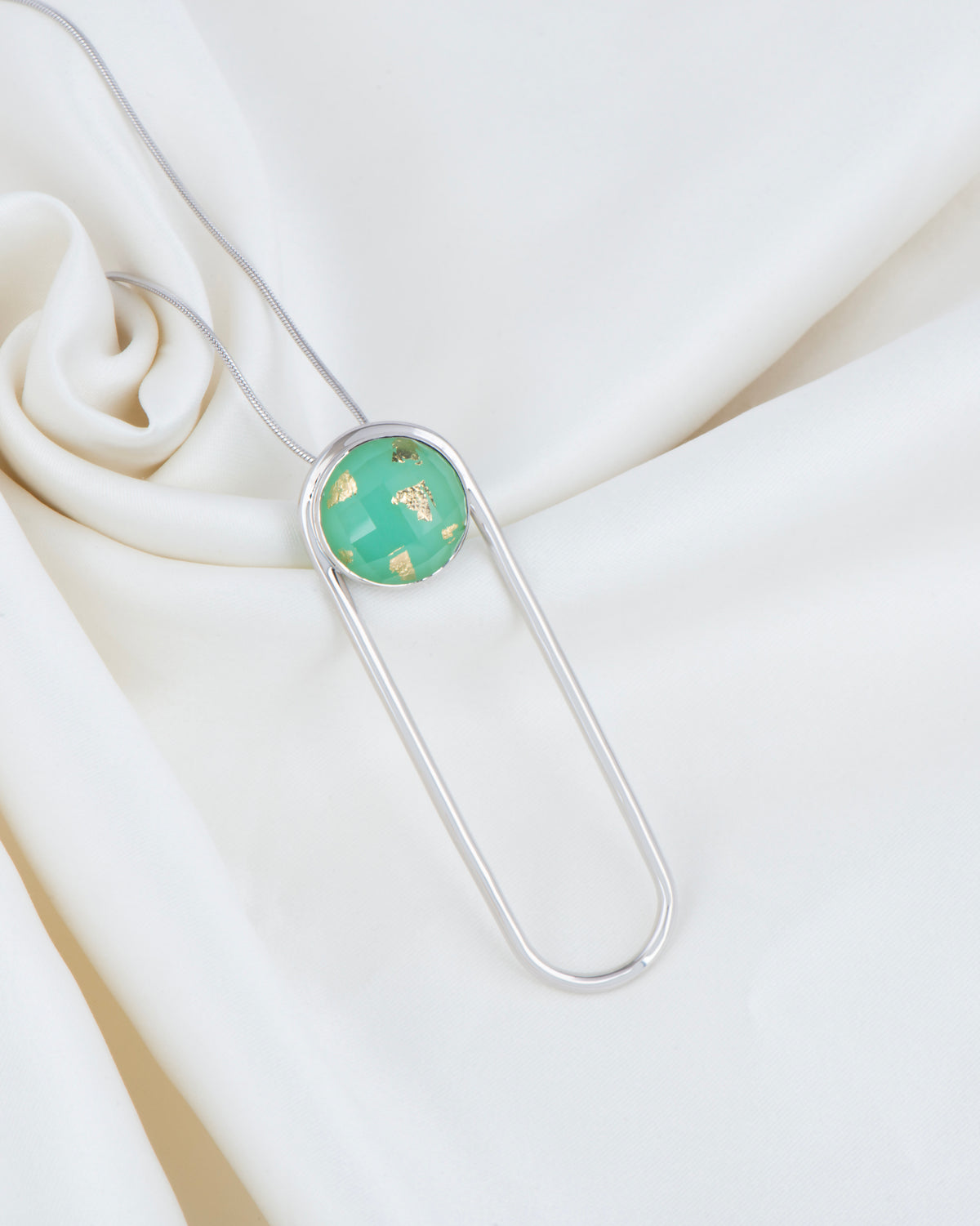 Elegant Botanical Pendant
