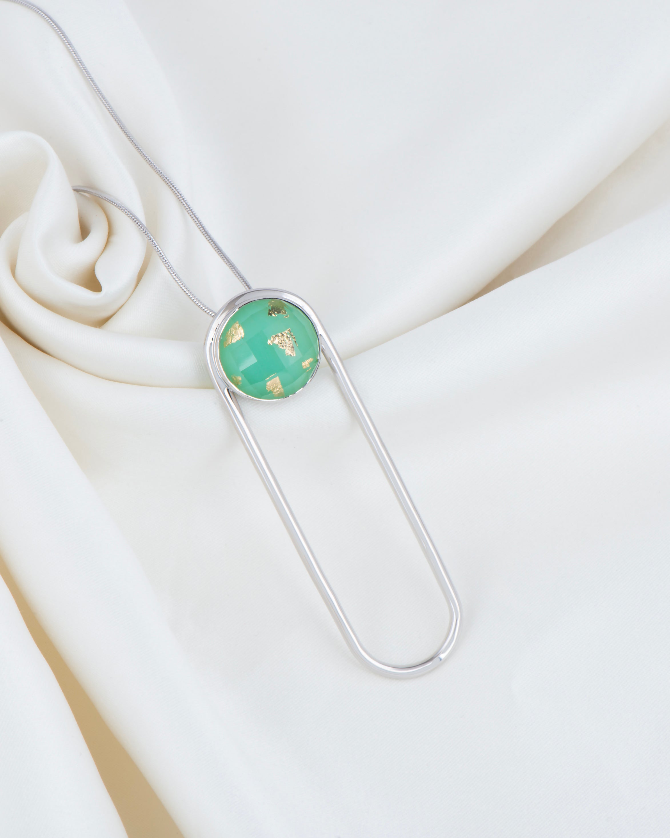 Elegant Botanical Pendant