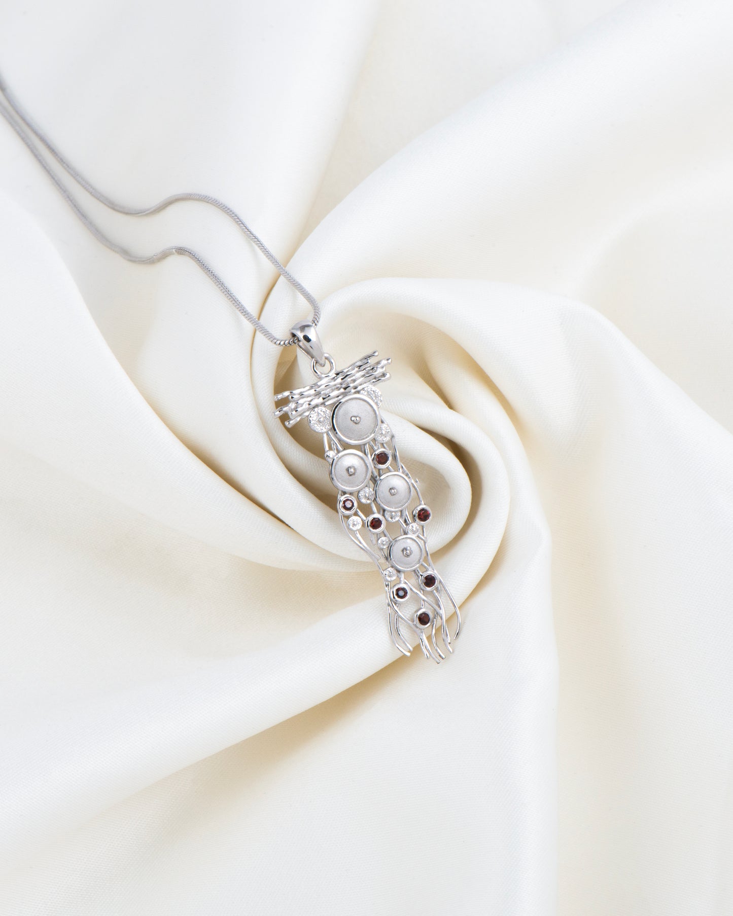 Nocturnal Scarlet Pendant