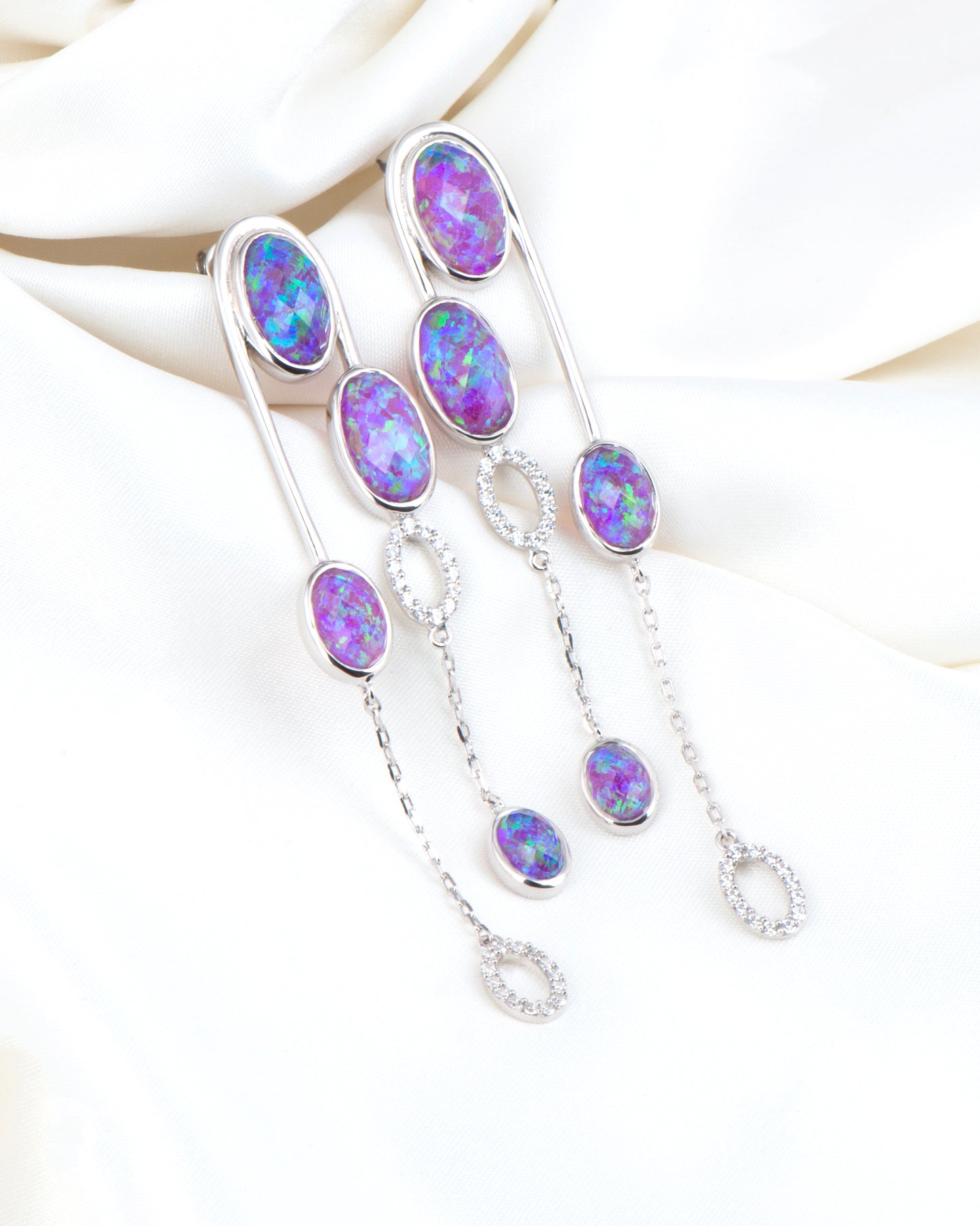 Comet Flare Space Earrings