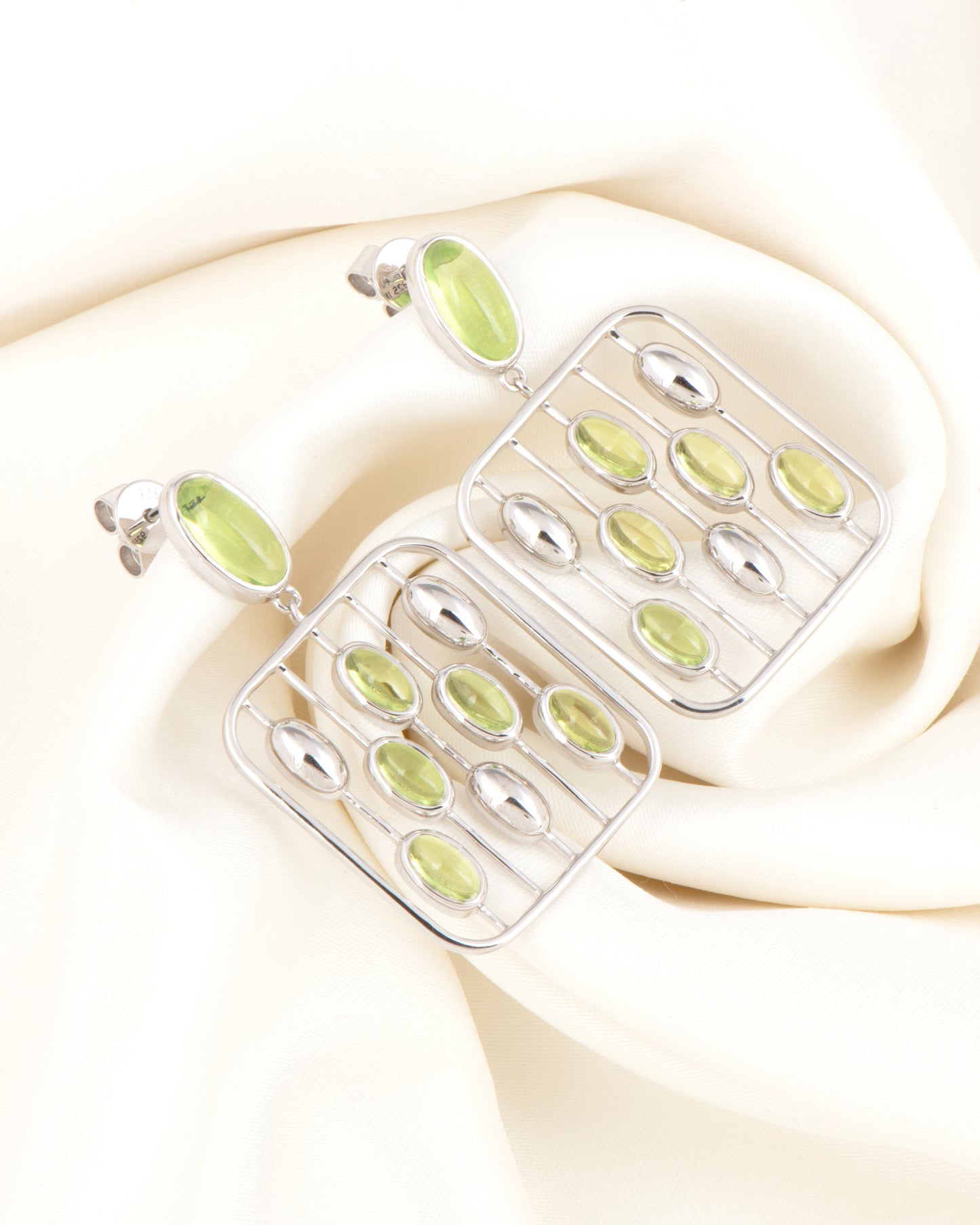 Veiled Serpent’s Green Truth Earrings