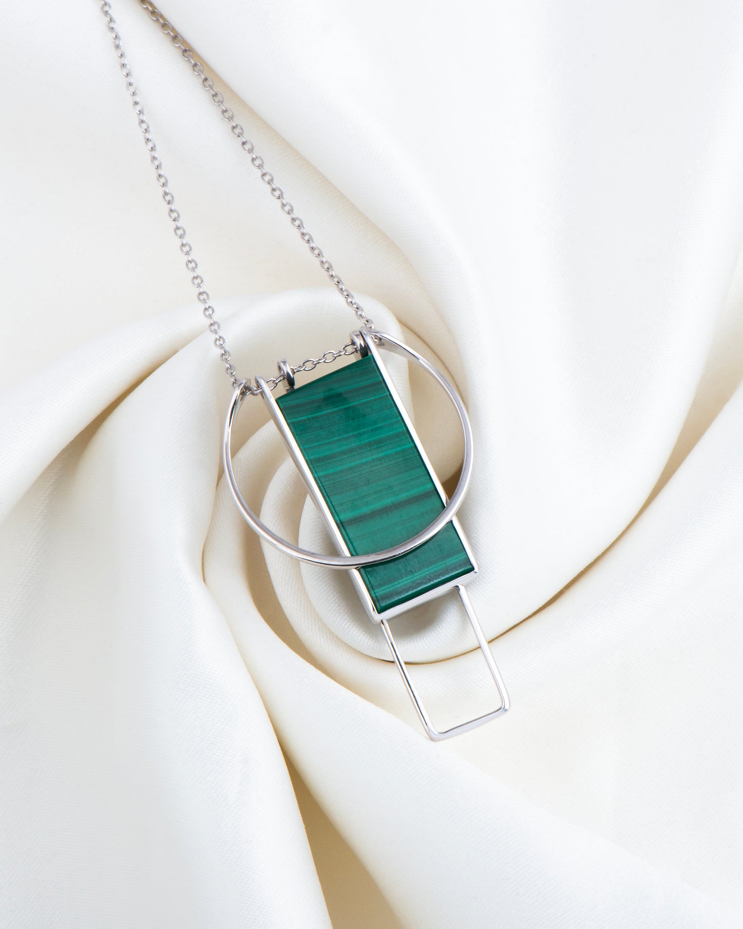 Verdant Quintet Necklace 18"