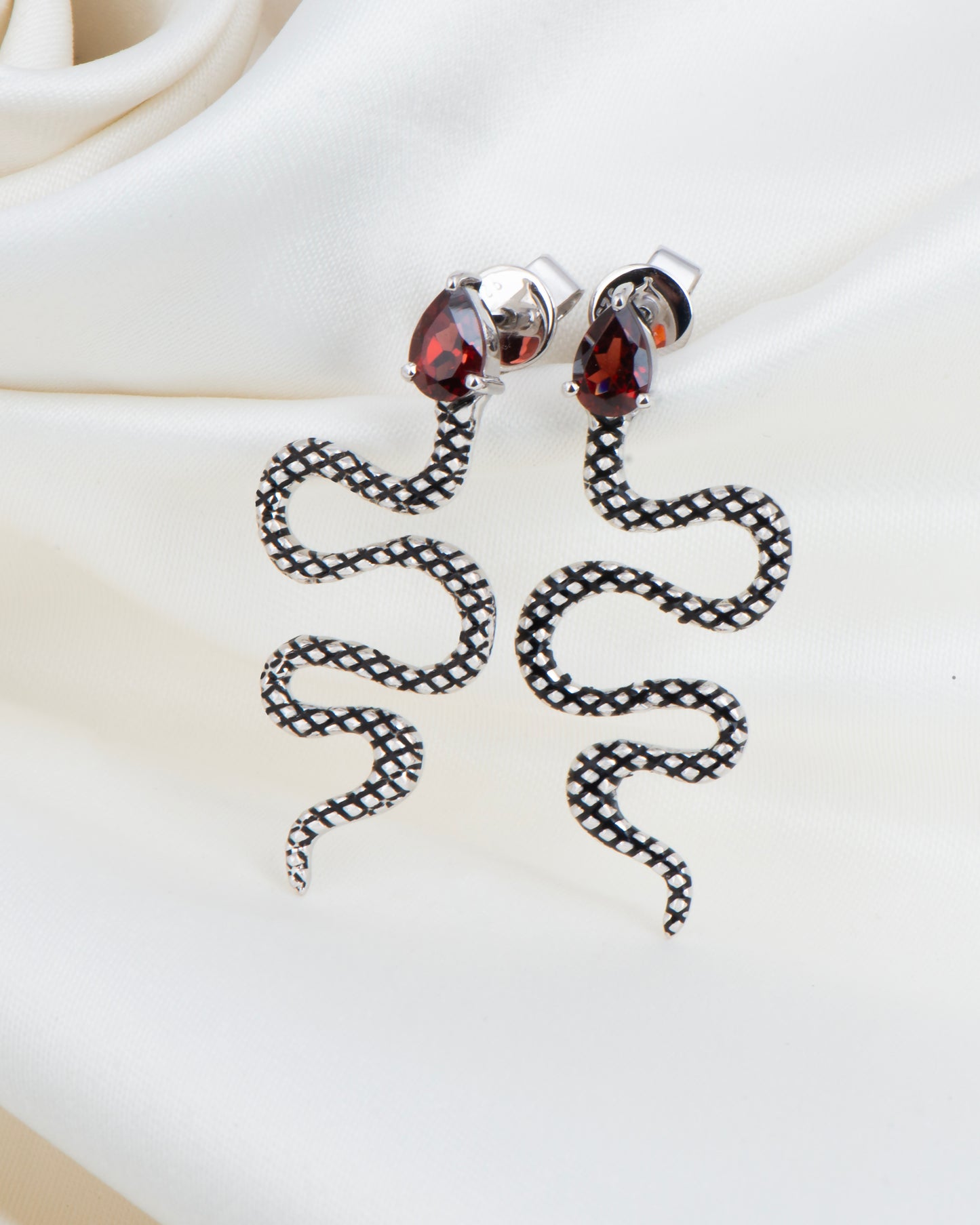 Serpent Flame Earrings
