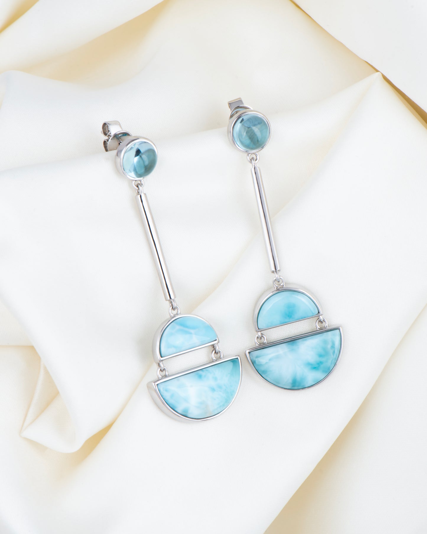 Modern Geometric Drop Earrings