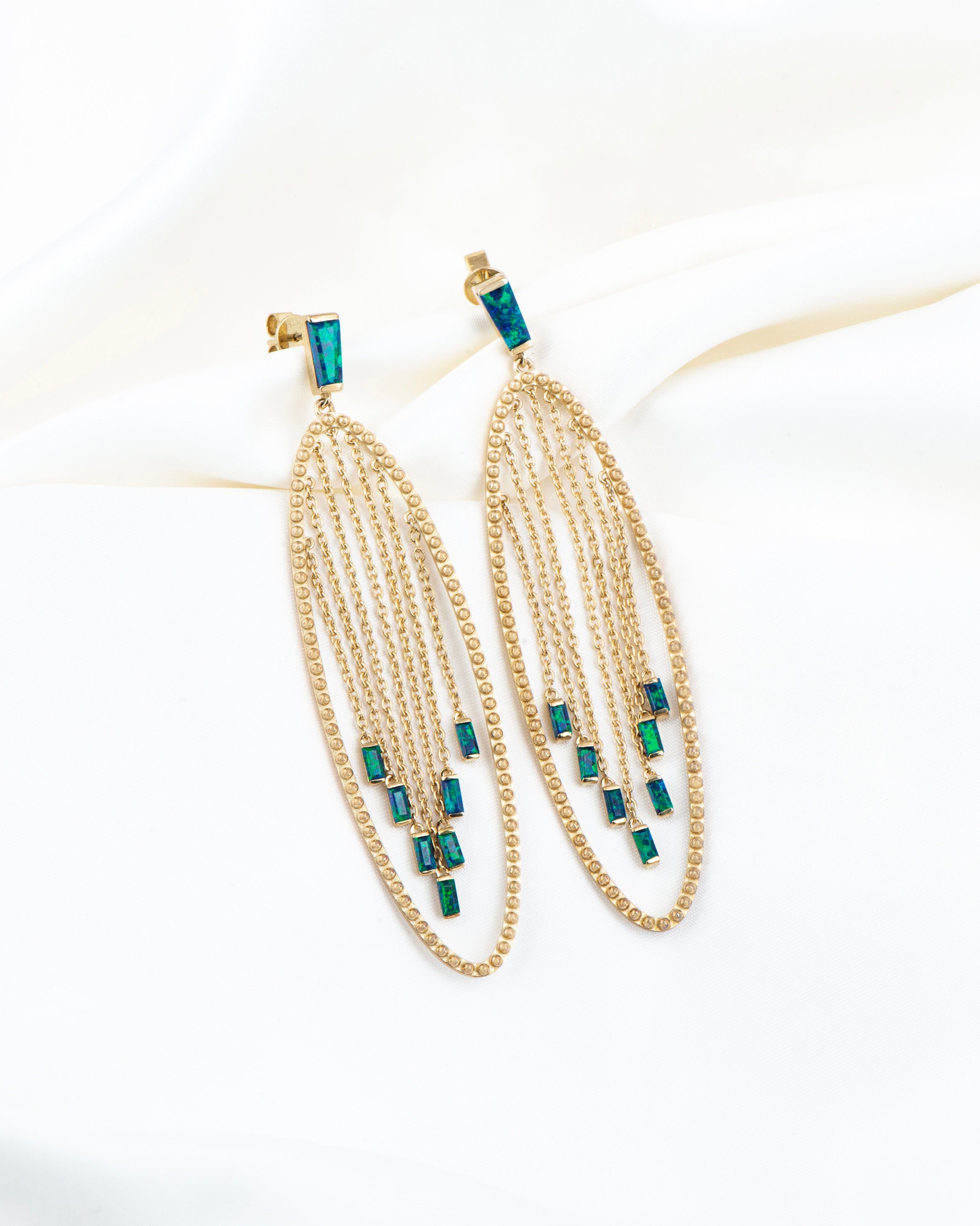 Cascade Earrings – Gold & Silver