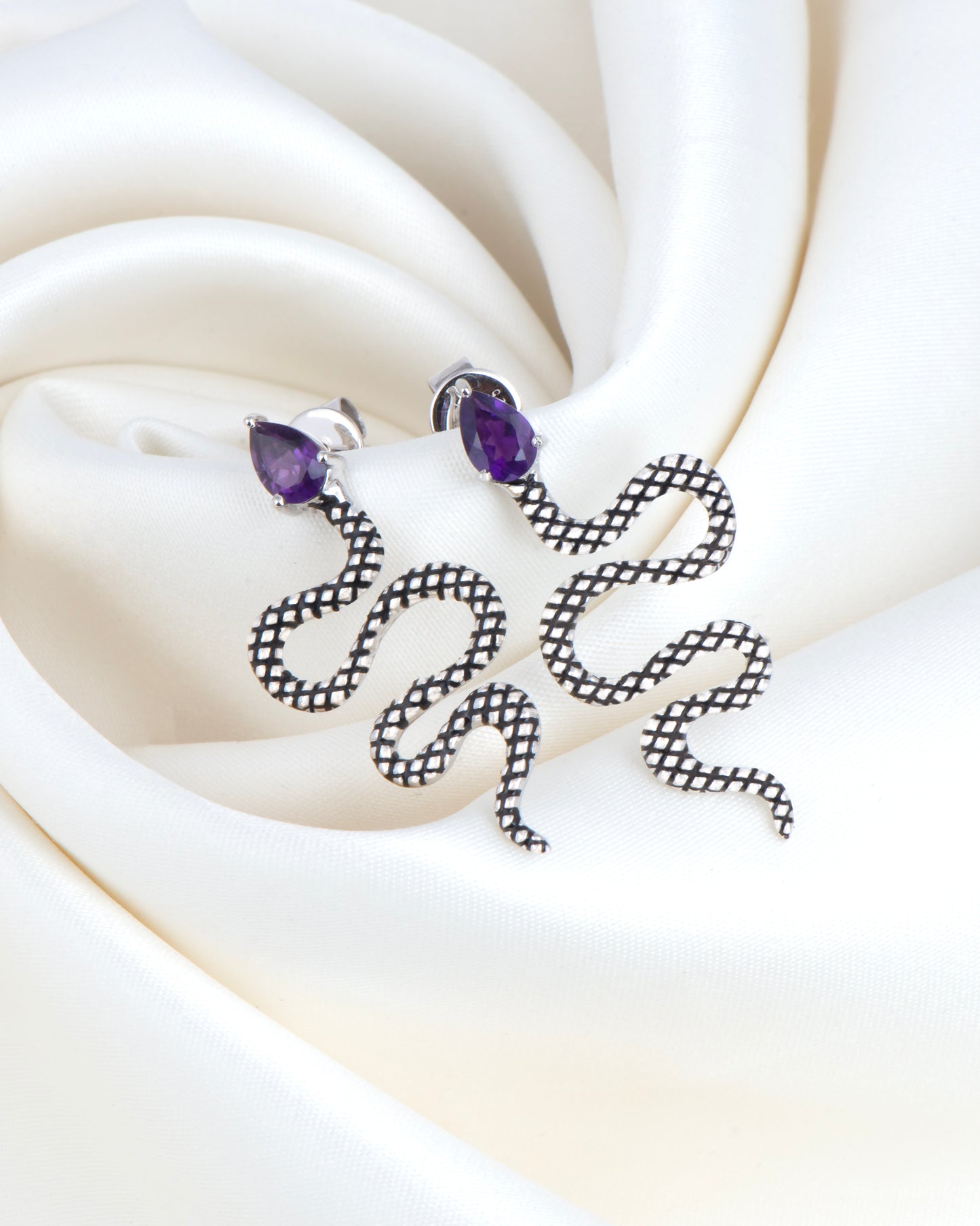 Slithergleam Serpent Earrings