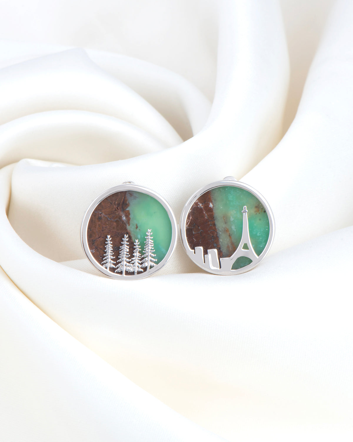 Asphalt bloom Studs – Chrysomatrix