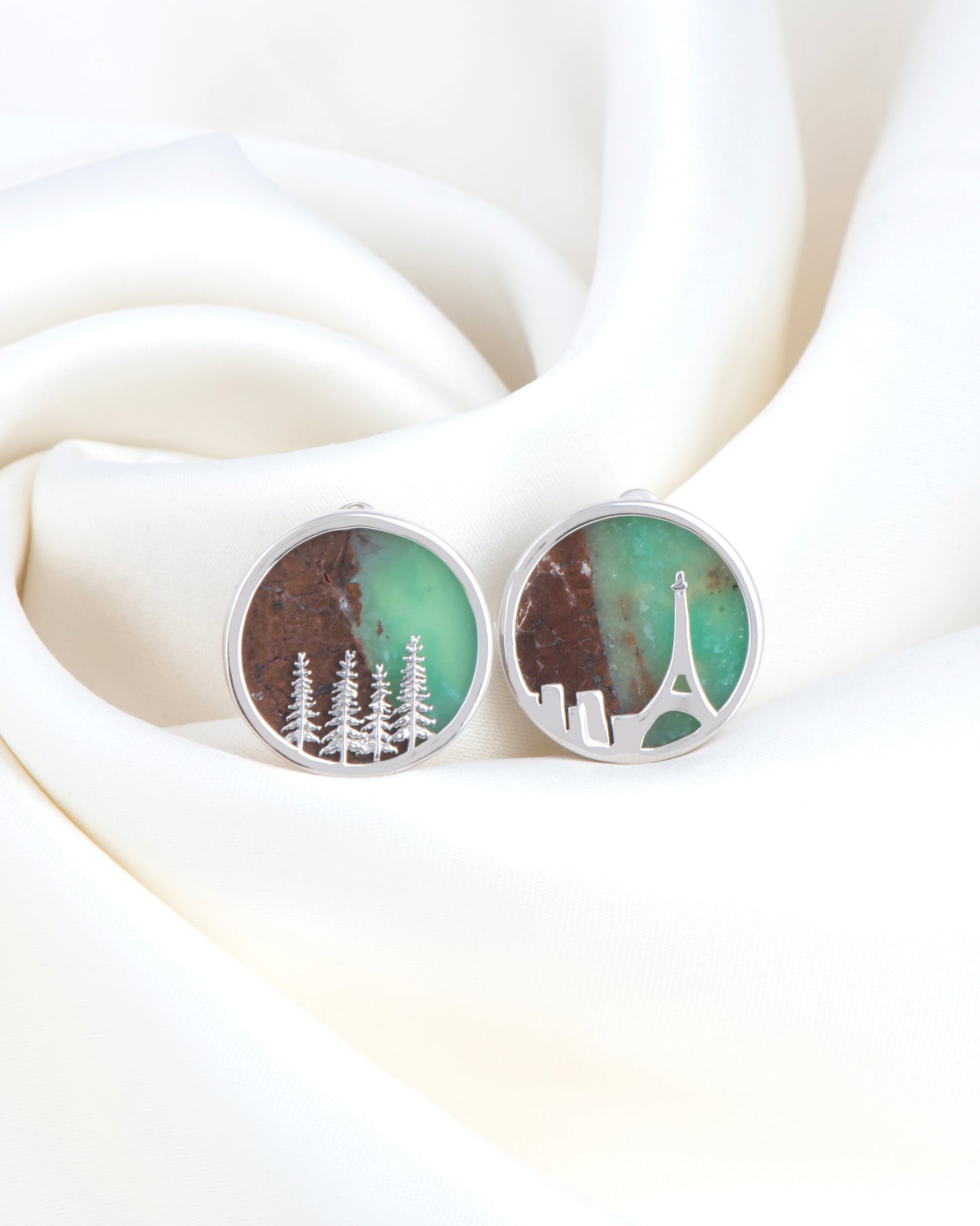 Asphalt bloom Studs – Chrysomatrix
