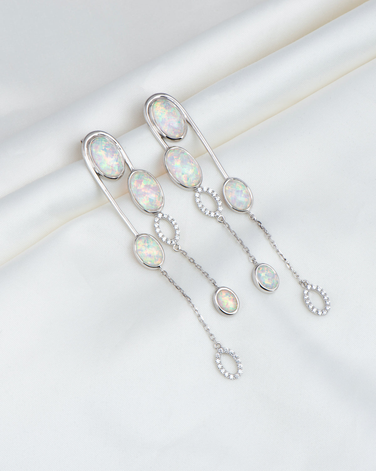 Milky Chime Danglers