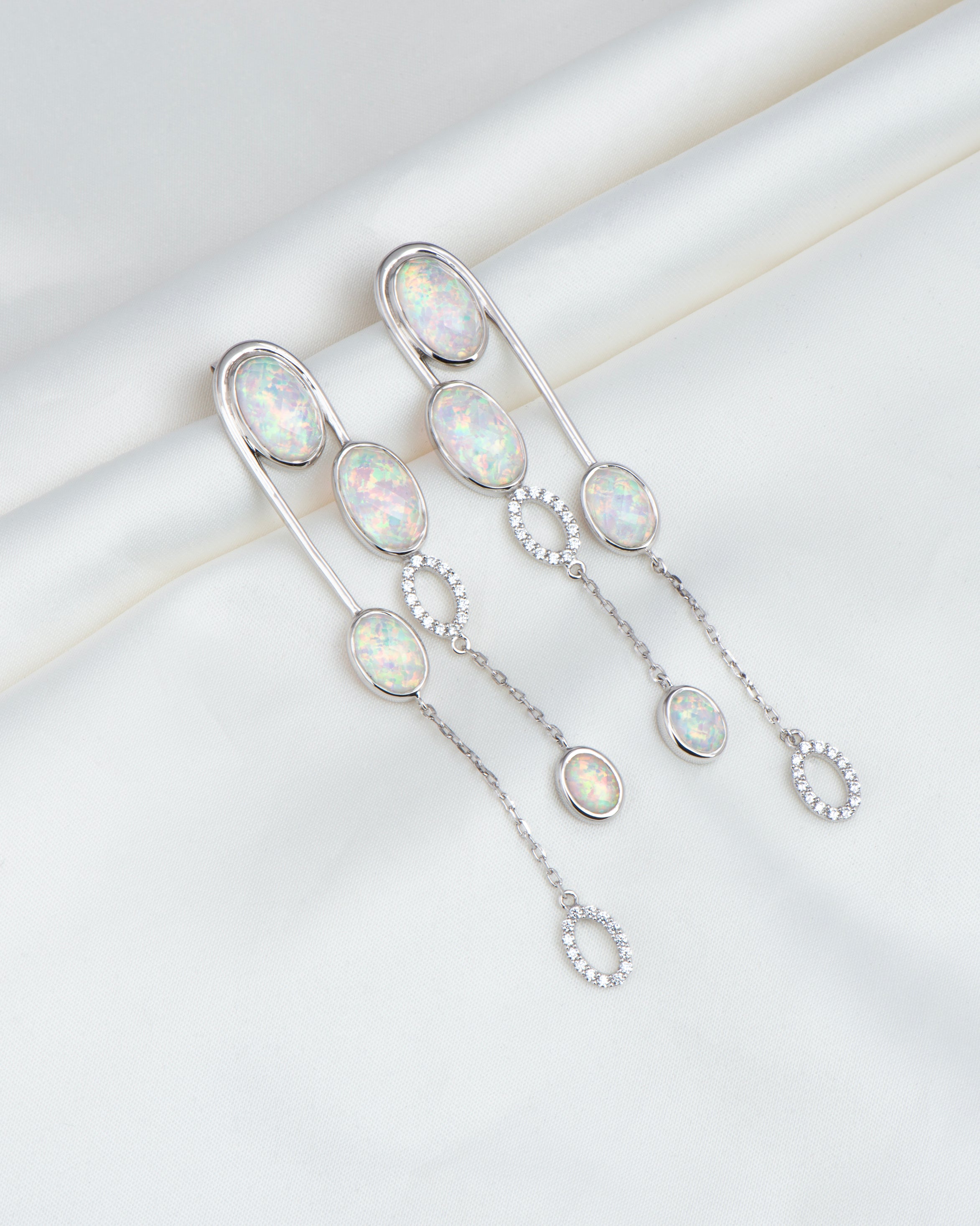 Milky Chime Danglers