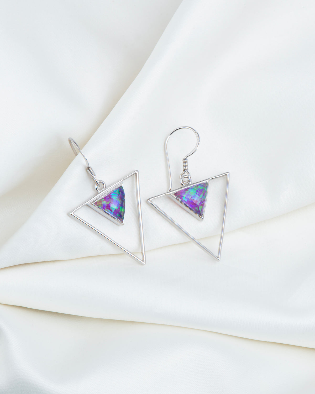 Trinity Lavender Danglers
