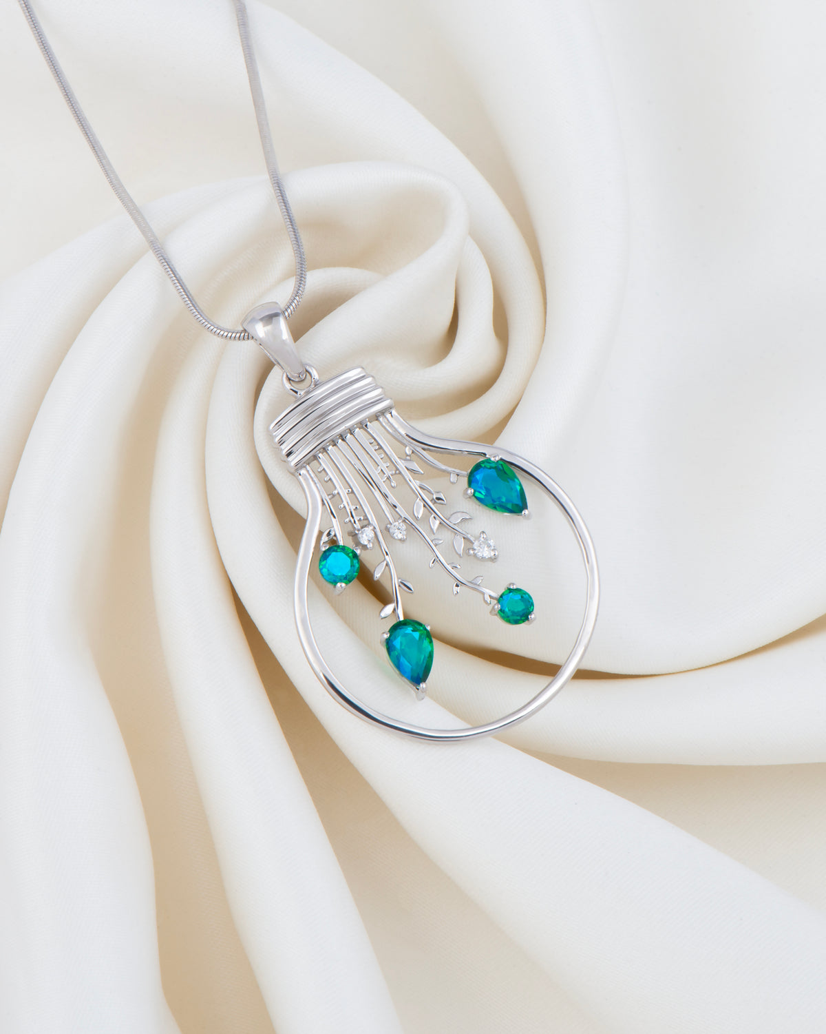 Firelight Pendant – Caribbean sea