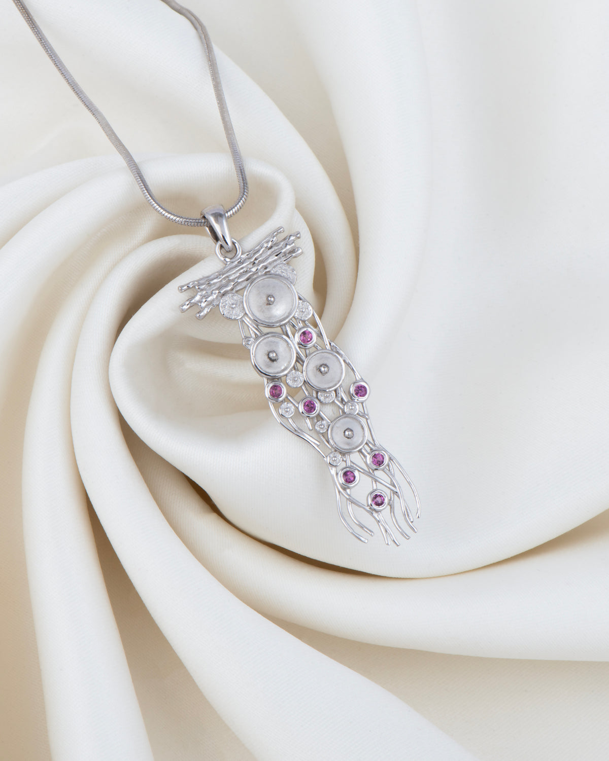 Nocturnal Periwinkle Pendant