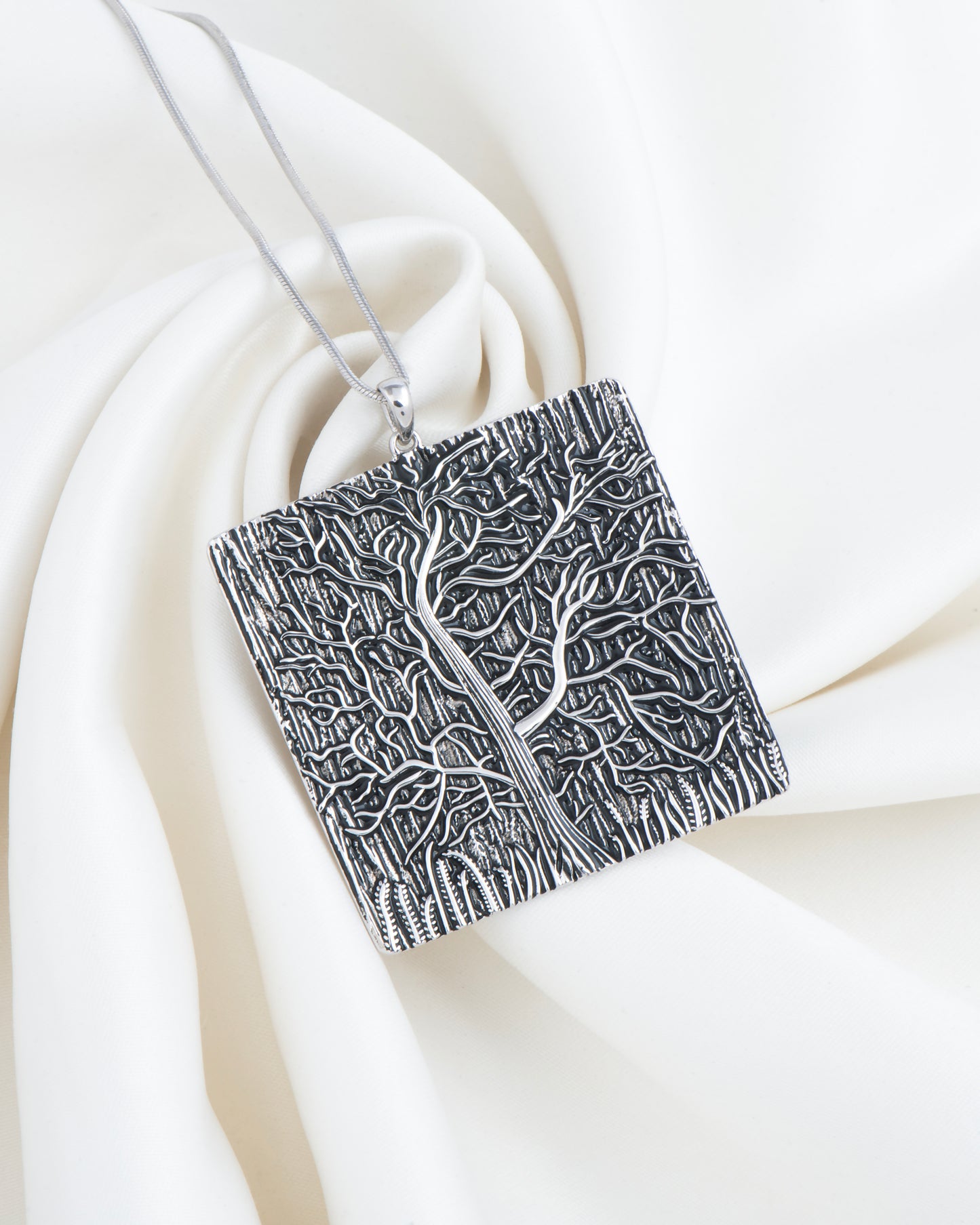 Arboreal Sculpted Pendant