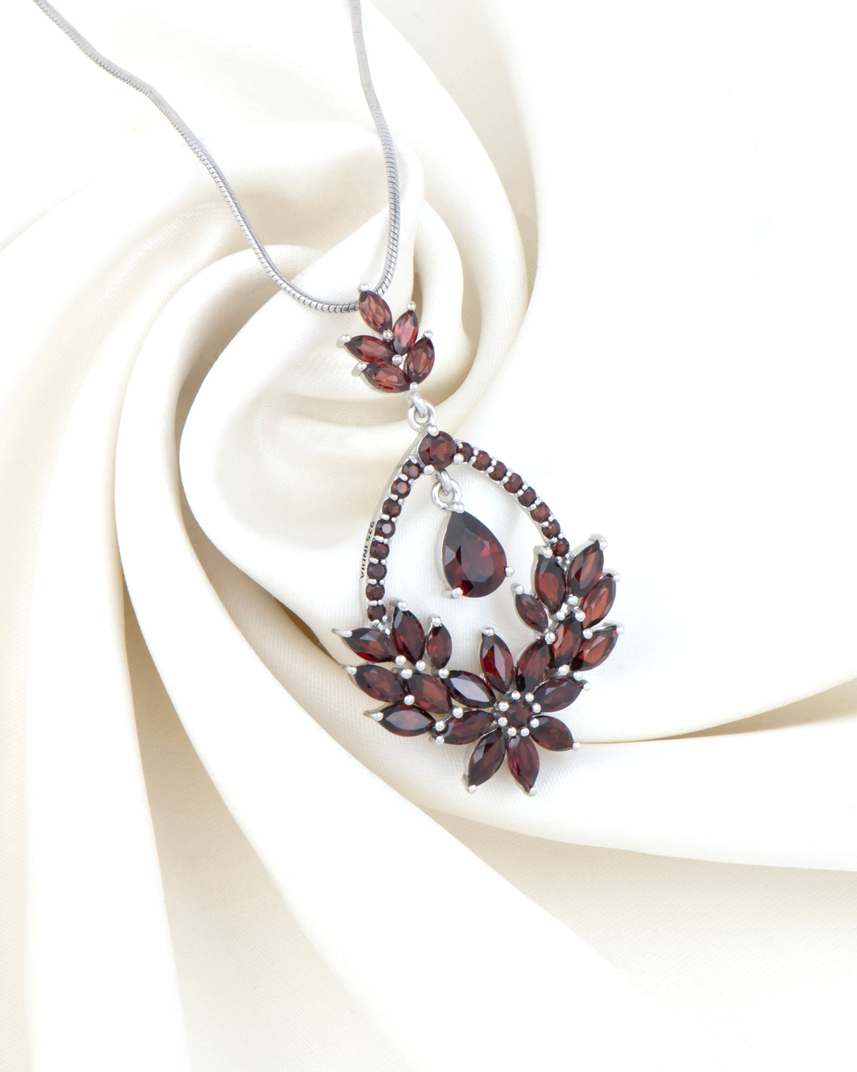 Scarlet Bloom Pendant