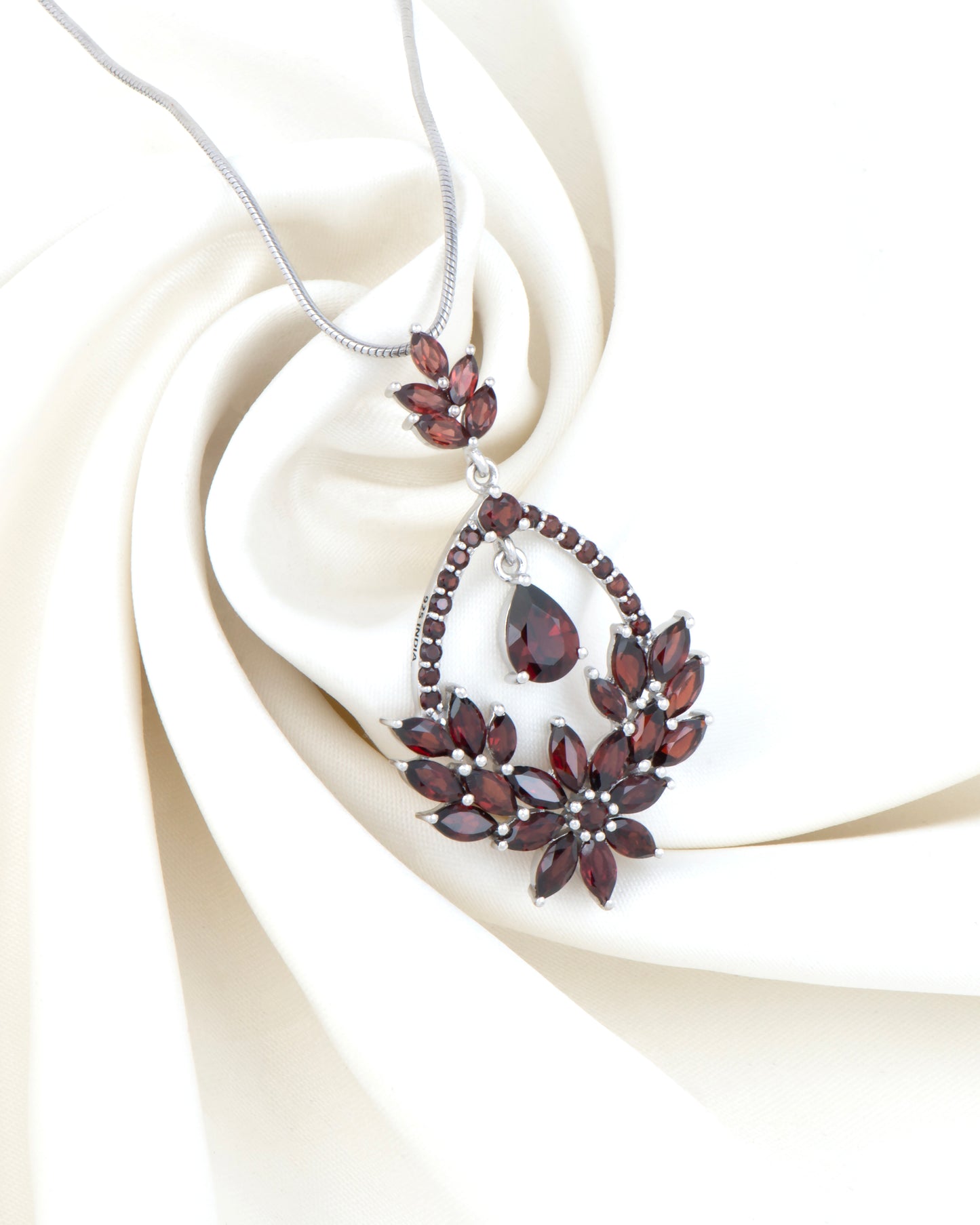 Scarlet Bloom Pendant