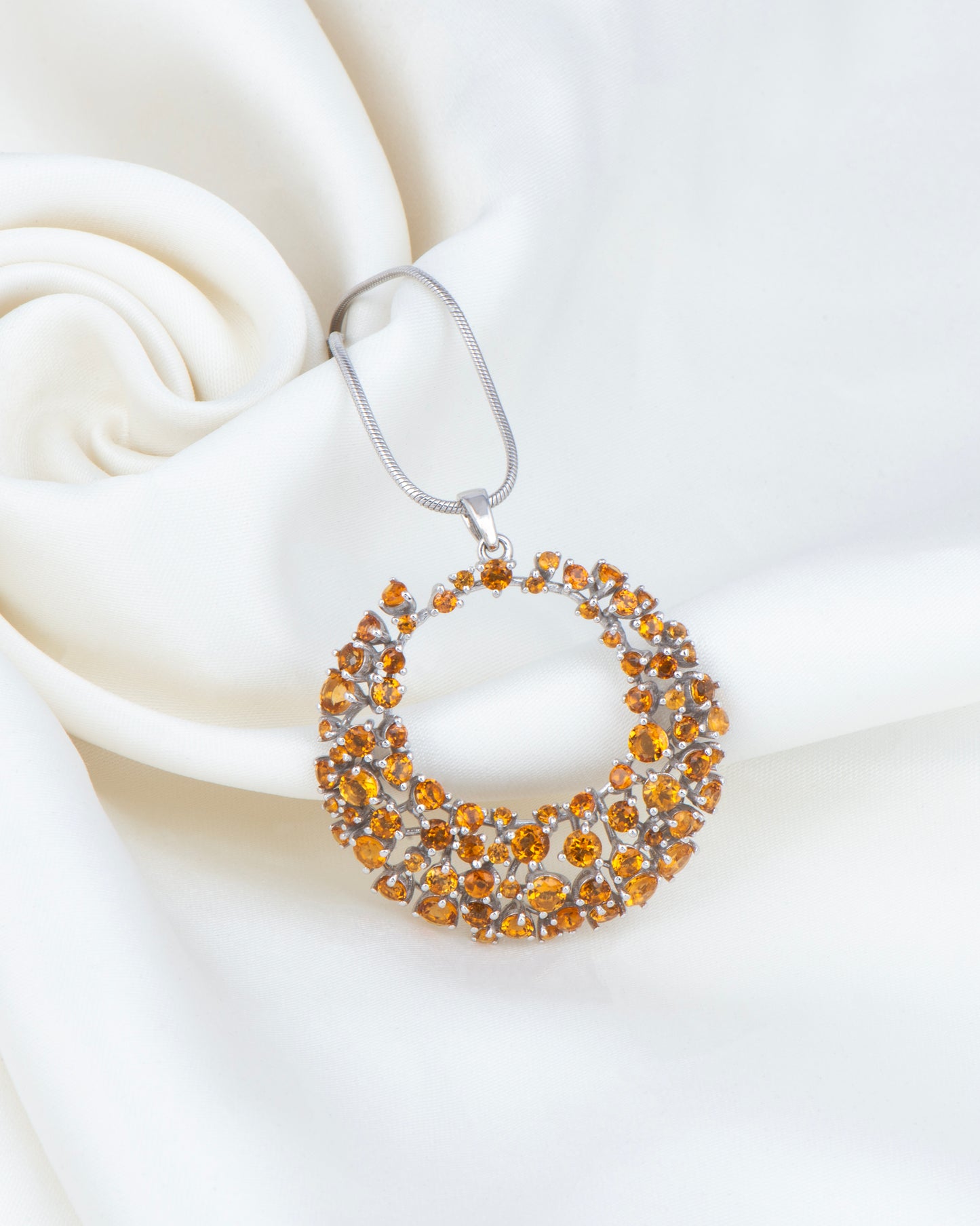 Solstice Radiance Citrine Necklace